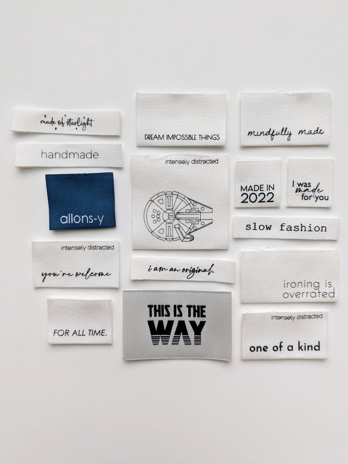 Luxe Cotton Garment Labels