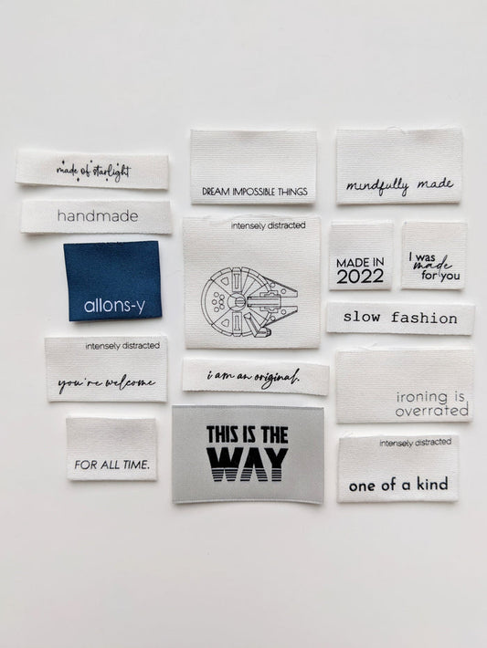 Luxe Cotton Garment Labels