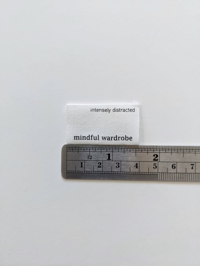 Luxe Cotton Garment Labels