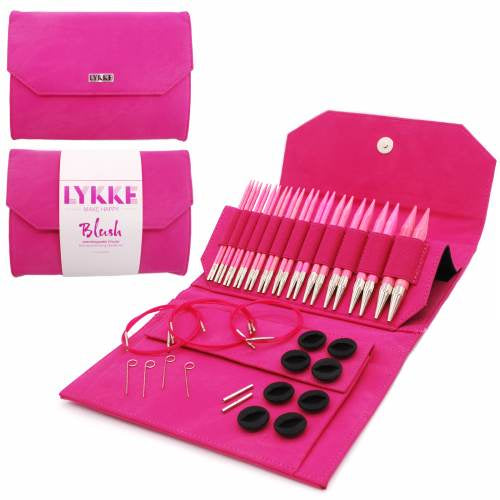 Lykke Blush Birchwood 5"IC Needle Set