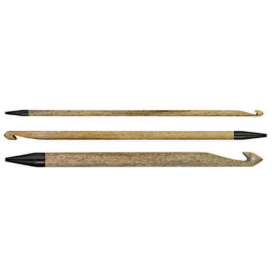 Lykke Driftwood 6" Interchangeable Tunisian Crochet Hooks