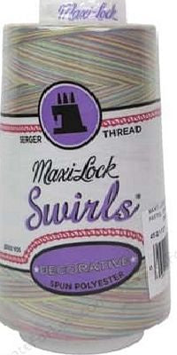 Maxi Lock Serger Thread Swirls