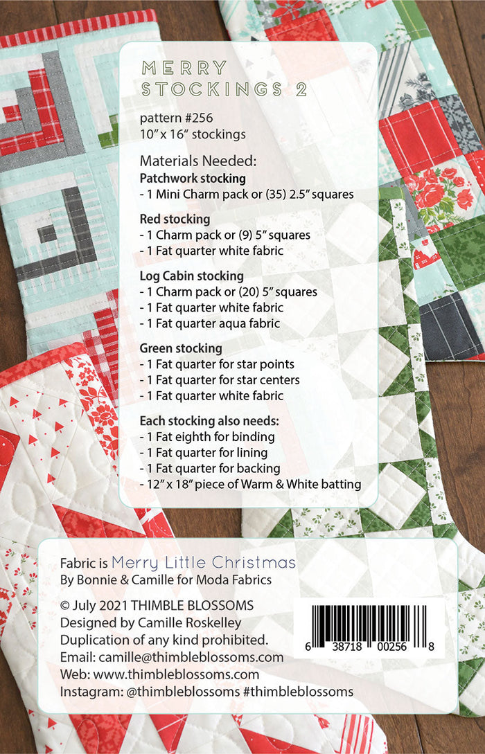 Merry Stockings 2 Pattern
