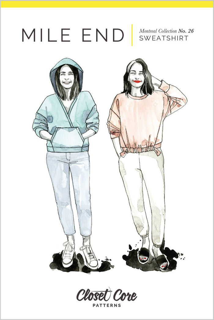 Mile End Sweatshirt Pattern