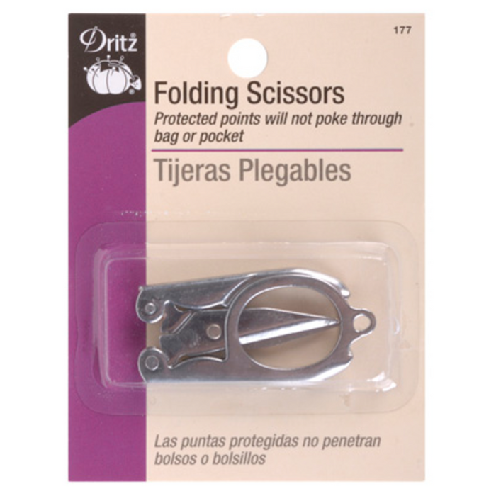 Miniature Folding Scissors