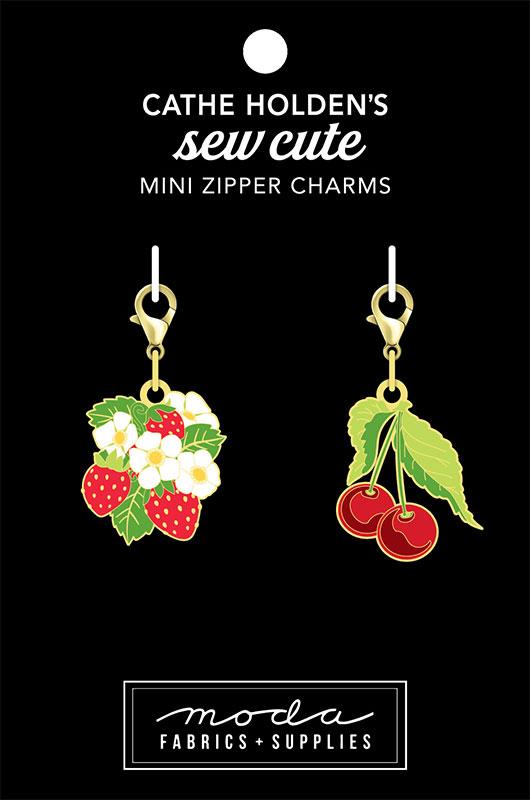 Moda Enamel Zipper Pulls