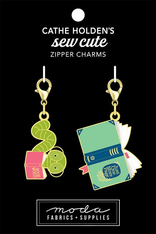 Moda Enamel Zipper Pulls