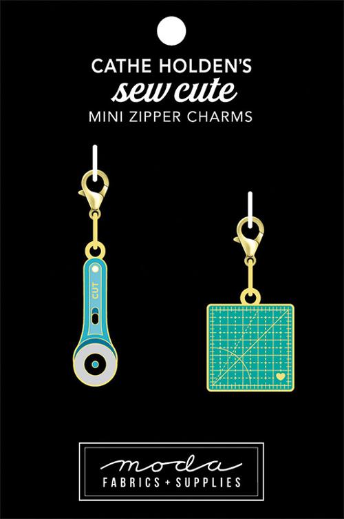 Moda Enamel Zipper Pulls