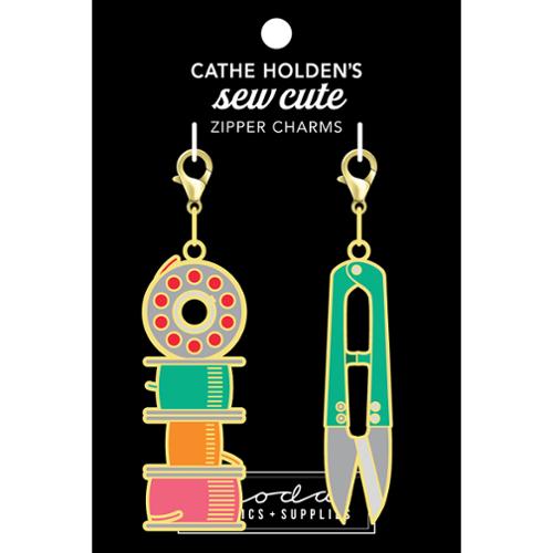 Moda Enamel Zipper Pulls