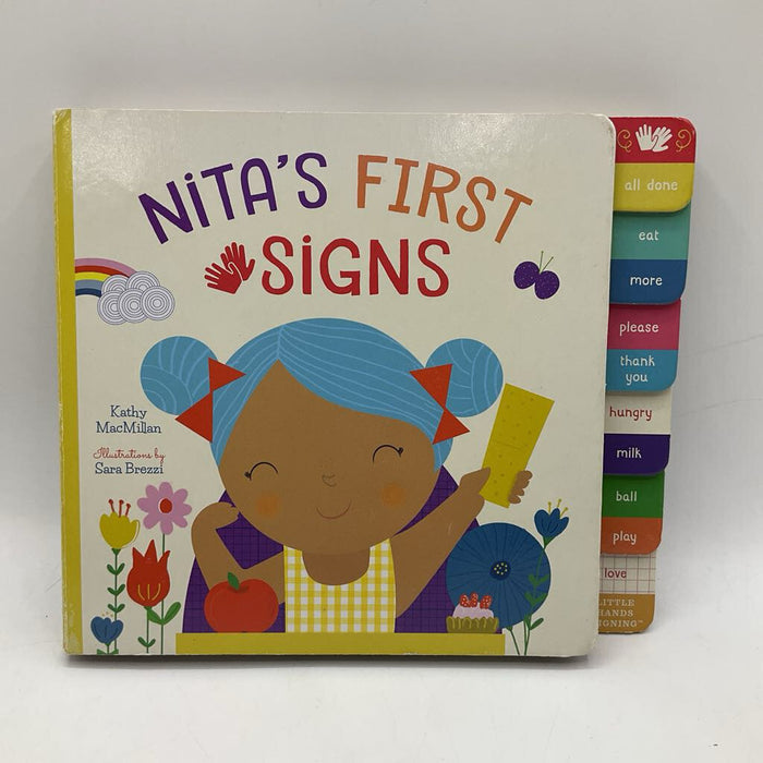 Nita's First Signs (boardbook)