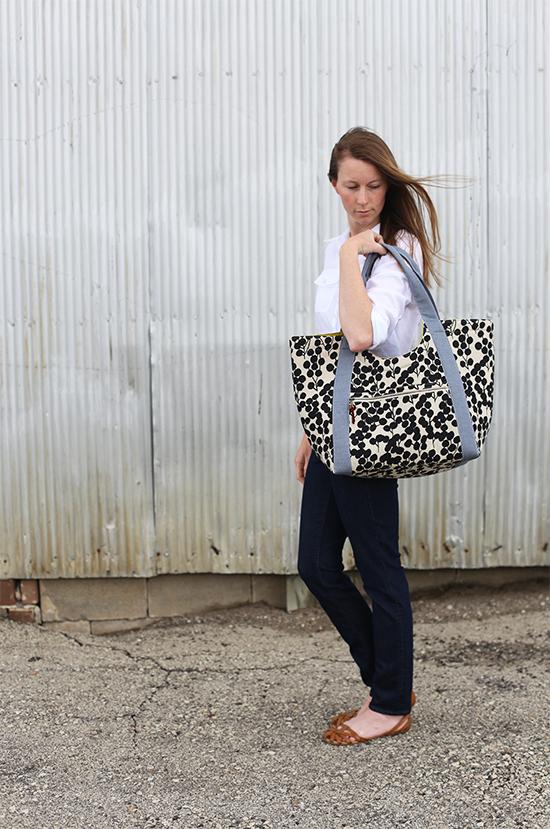 Noodlehead Poolside Tote Pattern