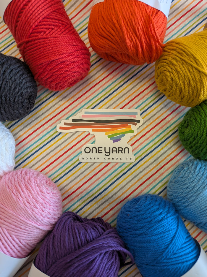 One Yarn NC Sticker