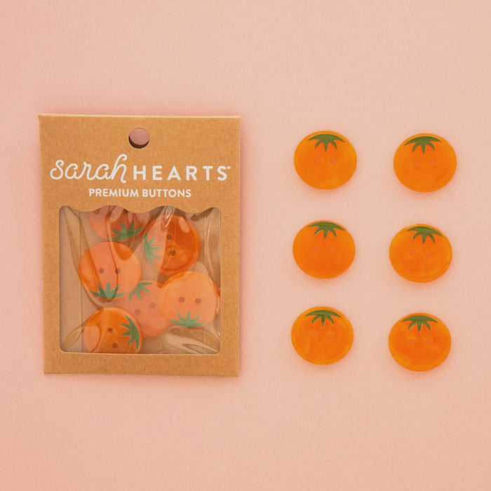 Orange Heirloom Tomato Buttons