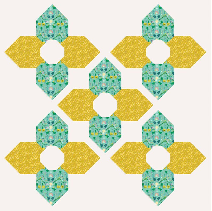 Orchid Garden Quilt Pattern