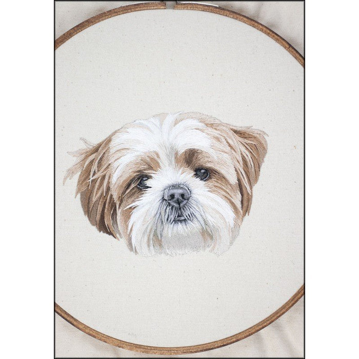 Pet Portrait Embroidery