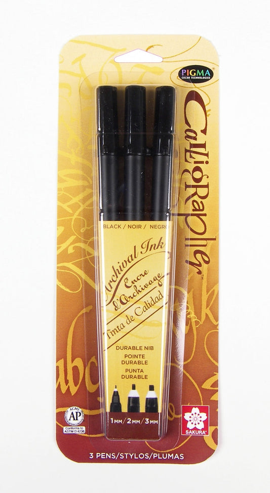 Pigma Calligrapher Pen Set