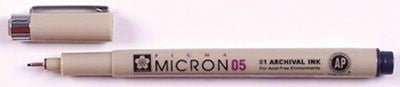 Pigma Micron Pen 05  .45mm