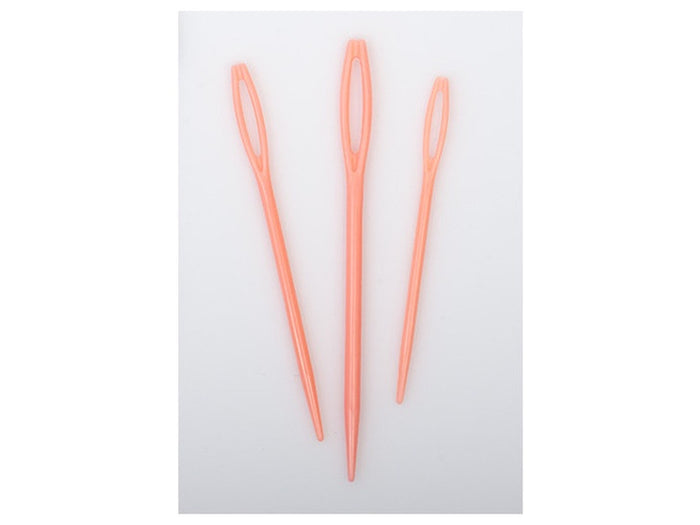 Plastic Yarn Needles 3ct