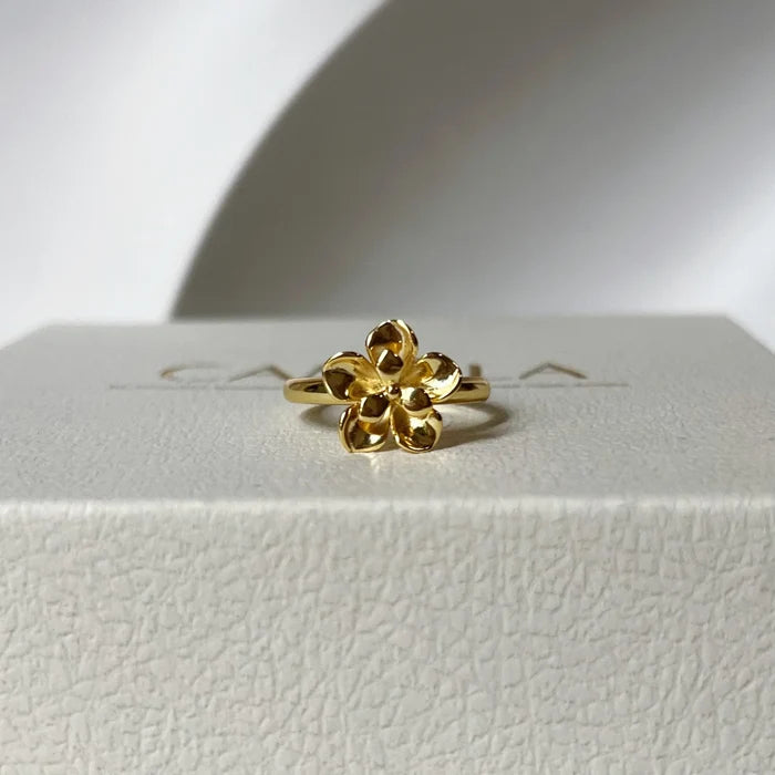 Plumeria Flower Ring -camillaboutiqueshop