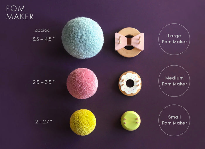 Pom Maker Small Macaron