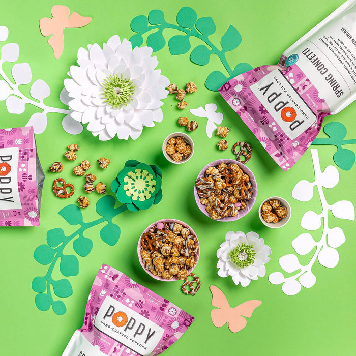Poppy-Spring Confetti Popcorn