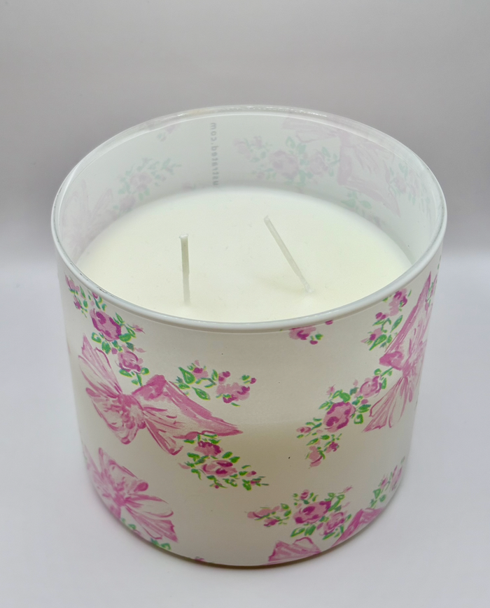 PREPPY PINK BOWS - Candle