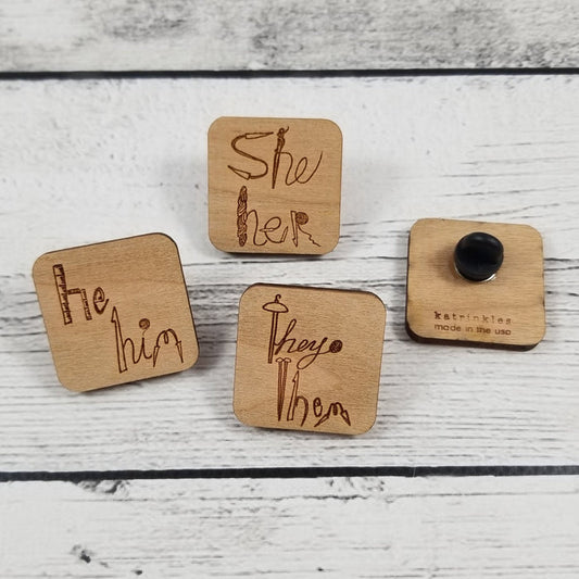 Pronoun Pins