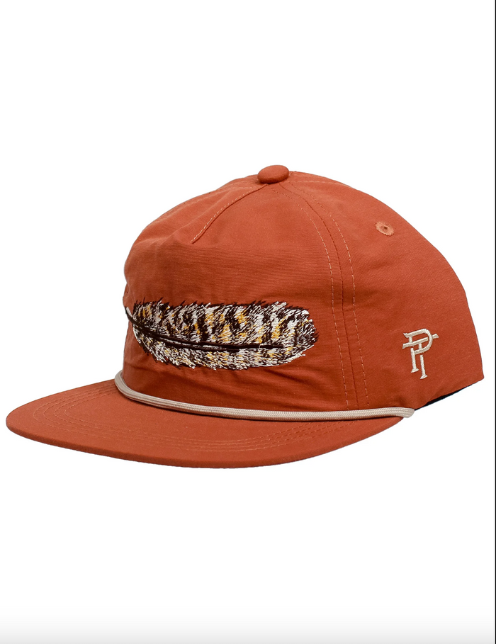 Properly Tied- Boys Classic Rope Hat Turkey Feather