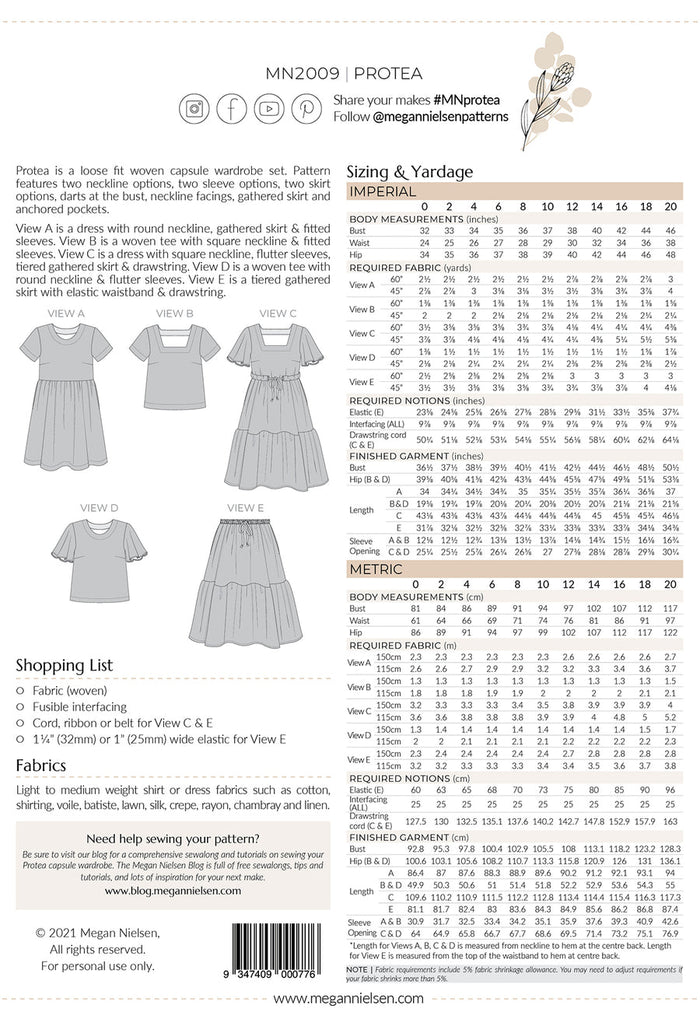 Protea Capsule Wardrobe