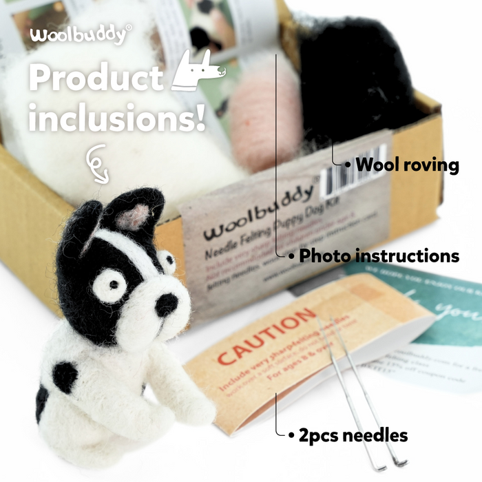 Puppy Needle Felting Kit