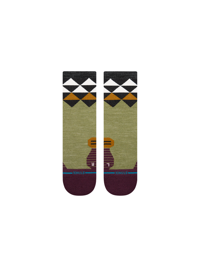 QUADRILATERAL LIGHT WOOL CREW