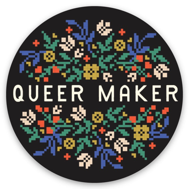 Queer Maker Vinyl Sticker
