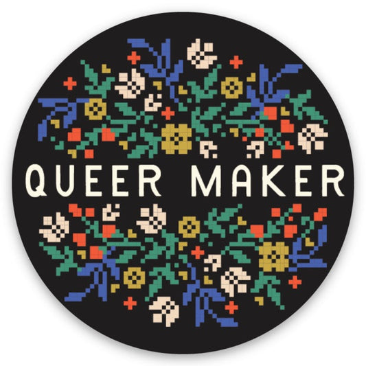 Queer Maker Vinyl Sticker