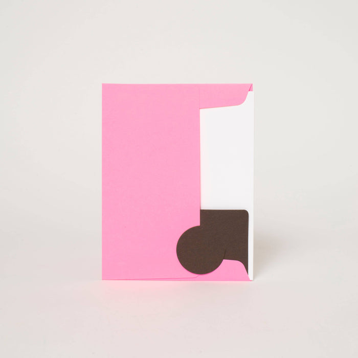 Rainbow Love You Letterpress Greeting Card by Ashkahn