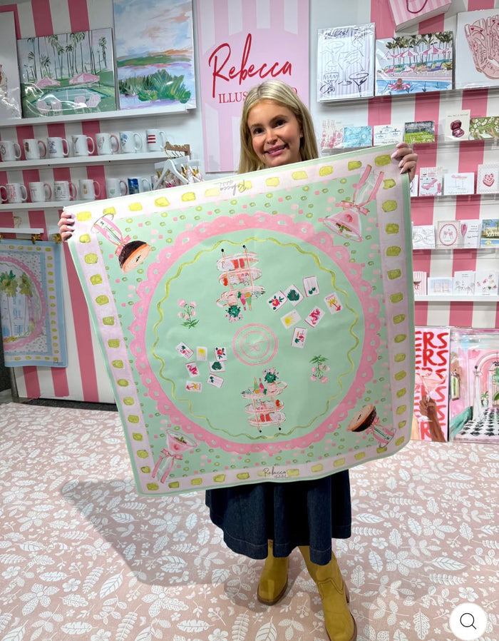 Rebecca Illustrated -Espresso Elegance mat