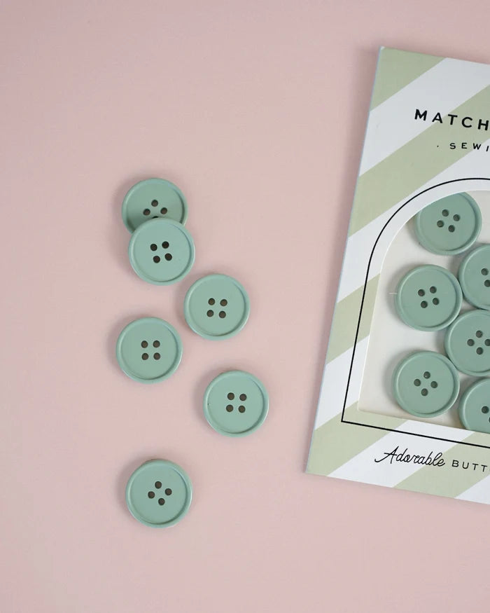 Retro Buttons (Set of 6)