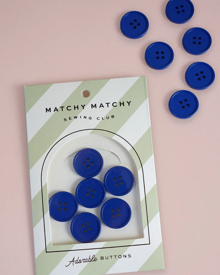 Retro Buttons (Set of 6)
