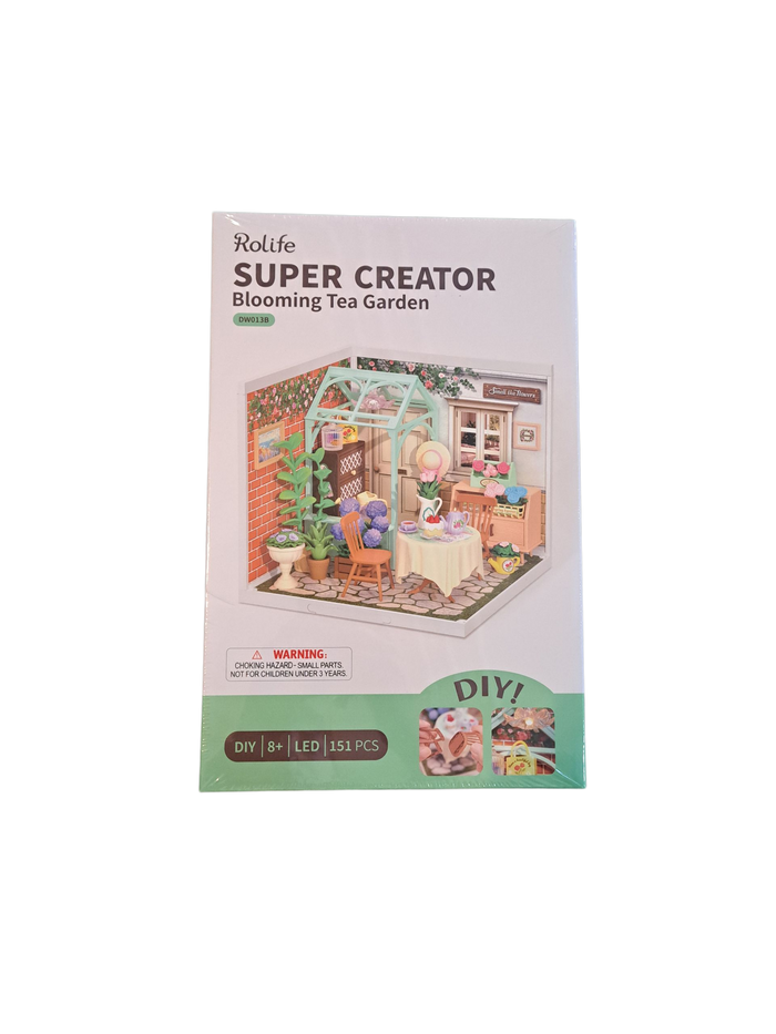 Rolife Super Creator Blooming Tea Garden