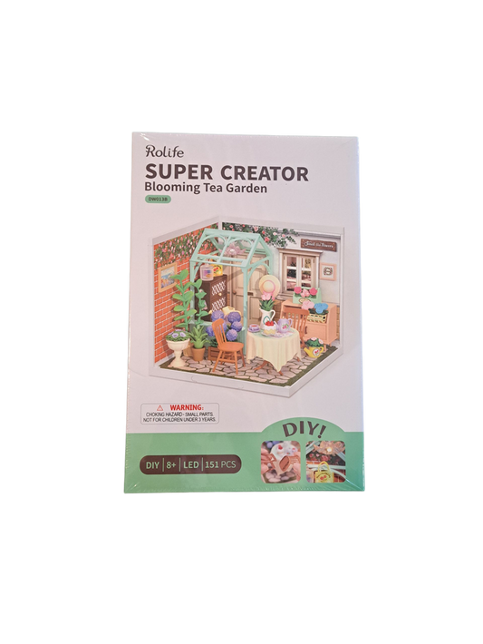 Rolife Super Creator Blooming Tea Garden