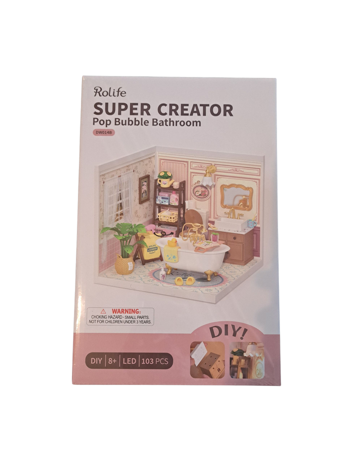 Rolife Super Creator Pop Bubble Bathroom