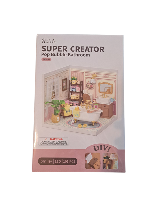 Rolife Super Creator Pop Bubble Bathroom