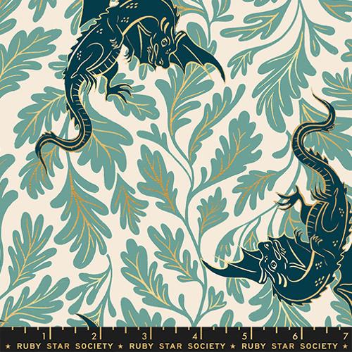 Dragon Lair on Watercress (Metallic)