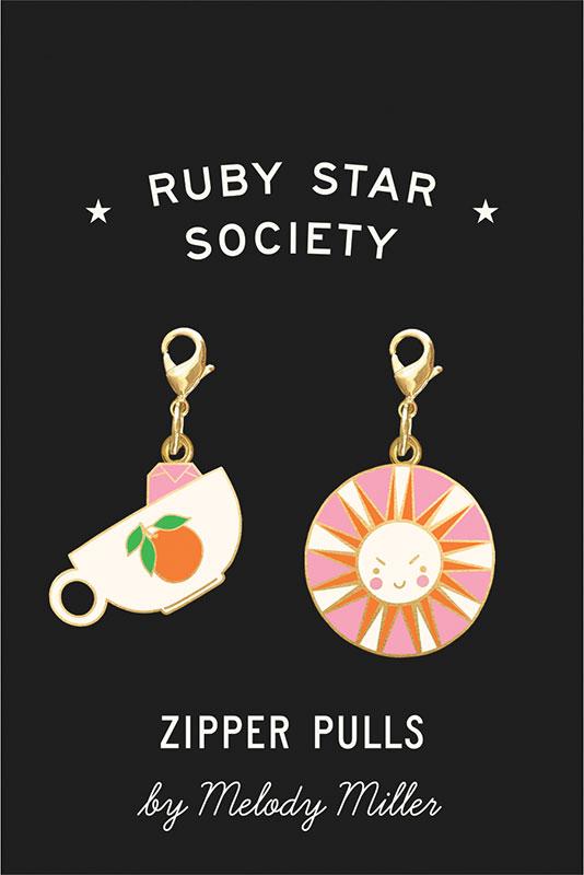 Ruby Star Society Enamel Zipper Pulls