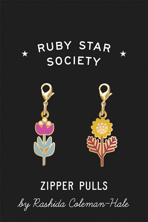 Ruby Star Society Enamel Zipper Pulls