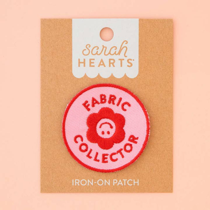Sarah Hearts Iron-On Patches