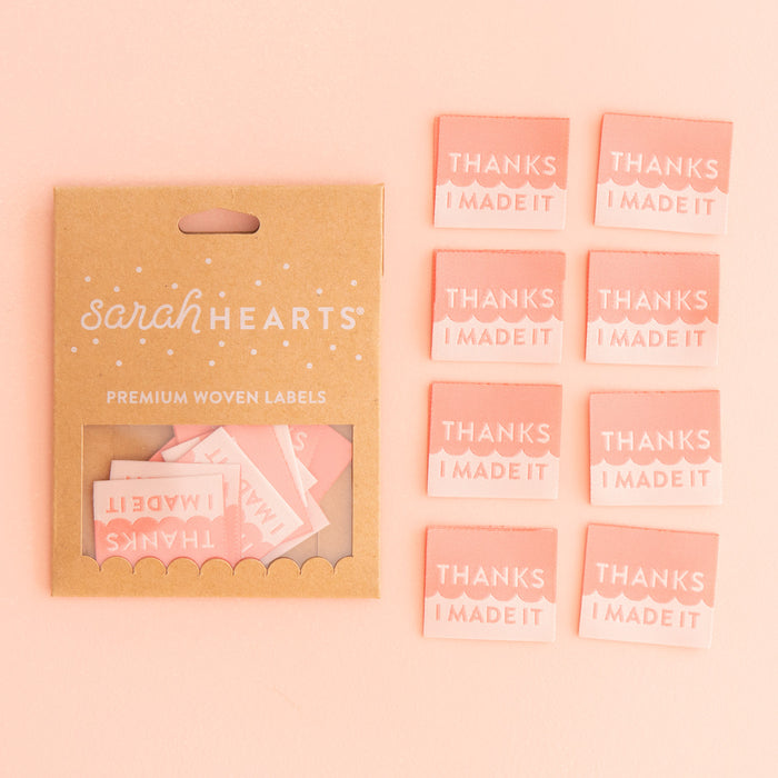 Sarah Hearts Sewing + Quilting Labels