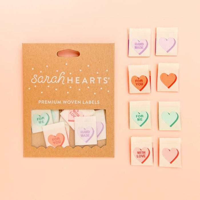 Sarah Hearts Sewing + Quilting Labels
