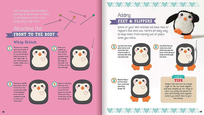 Sew Mini Animals Kit