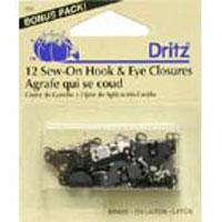 Sew On Skirt Hooks & Eyes