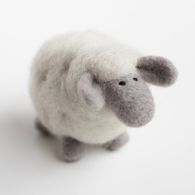Sheep Mini Needle Felting Kit
